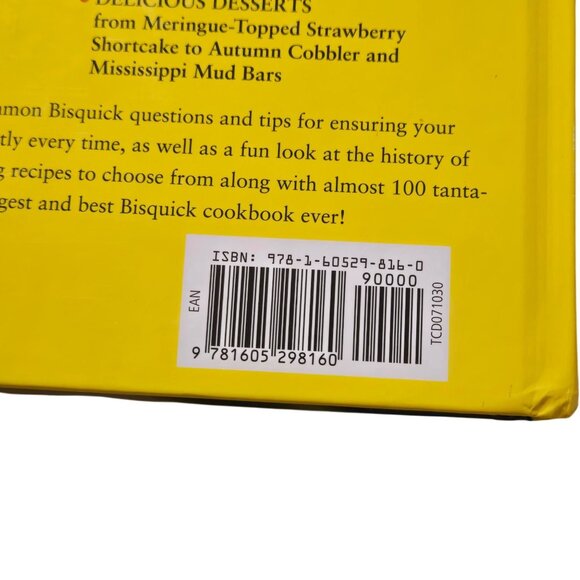 Betty Crocker Ultimate Bisquick Cookbook Exclusive Deluxe Edition Hardcover 2009 - Picture 16 of 16